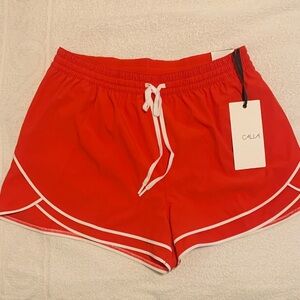 CALIA step up shorts in fresh red! NWT